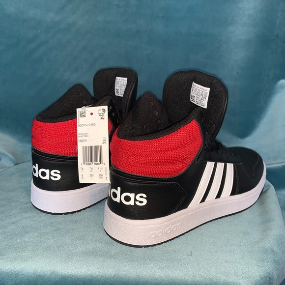 Adidas mid top sneakers. Size 8. - Picture 2 of 6